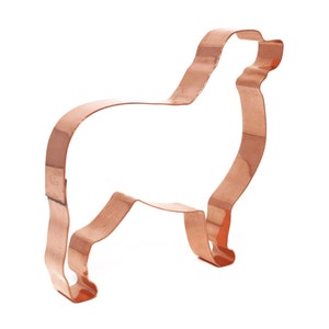 Bernese Mountain Dog Cookie Cutter: 5&quot; Copper Dog Lover Gift, Made in USA