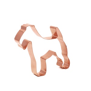 Welsh Terrier Cookie Cutter: 4&quot; Copper Dog Lover Gift, Made in USA
