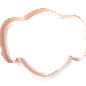 Puppy Face Cookie Cutter: 5&quot; Copper Dog Treat Cutter, USA Made