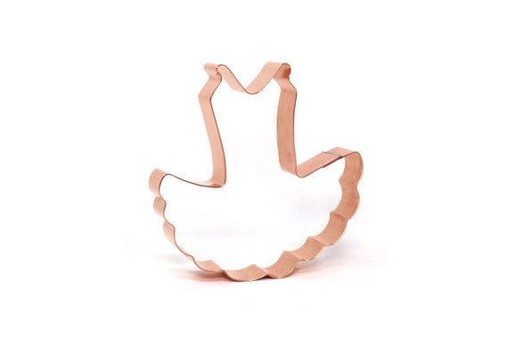 4 1/2" Ballerina Tutu Cookie Cutter - Handcrafted by The Fussy Pup