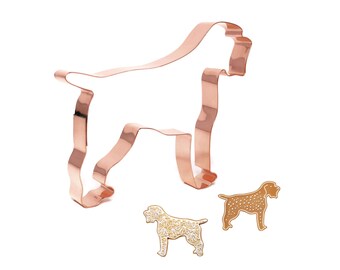 Curvy Mudflap Trucker Guy Copper Cookie Cutter - Handmade In USA, Heavyweight Solid Copper