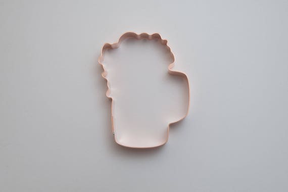 Small Frosty Beer Mug ~ Copper Cookie Cutter - Handcrafted by The Fussy Pup