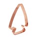 The Fussy Pup Fat Indian Arrowhead Copper Cookie Cutter - Handmade Heavyweight Copper, 3.5" X 4.5" - View #9