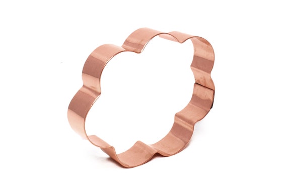 Small Cloud Copper Cookie Cutter - Handcrafted by The Fussy Pup