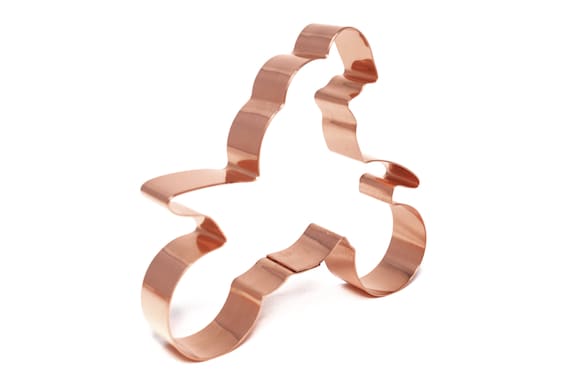 Dirt Bike Racer ~ Copper Cookie Cutter ~ Handcrafted by The Fussy Pup