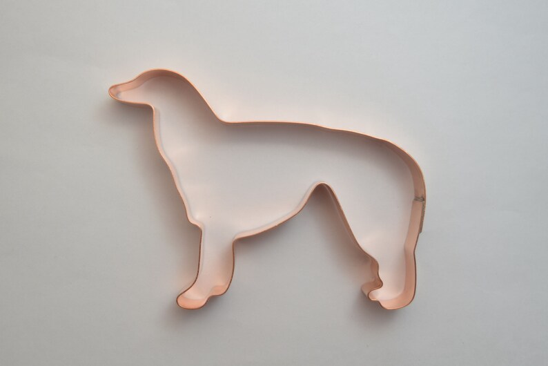 Borzoi Dog Breed Cookie Cutter Handcrafted by The Fussy Pup