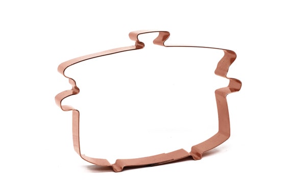 Slow Cooker Crock Pot Copper Cookie Cutter - Handcrafted by The Fussy Pup