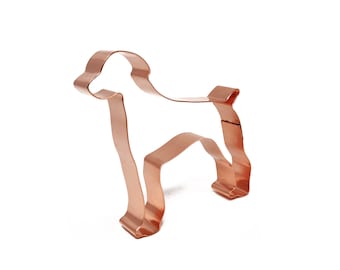 Copper German Shorthaired Pointer Cookie Cutter - Dog Design (4 inches) - Made in USA