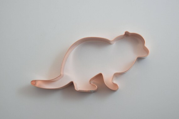 Dwarf Mongoose ~ Zoo Mammals ~ Copper Animal Cookie Cutter - Handcrafted by The Fussy Pup