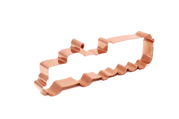 Twin Steer Rotator Tow / Wrecker Truck Copper Cookie Cutter  - Handcrafted by The Fussy Pup