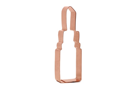 Lipstick Tube Copper Cookie Cutter - Handcrafted by The Fussy Pup