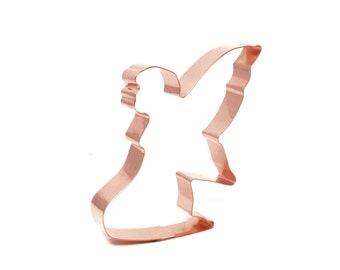 Copper Fairy Cookie Cutter - Garden Design (4.5 x 3 inches) - Made in USA