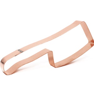 Butchers Meat Cleaver Knife - Copper Cookie Cutter - Handcrafted by The Fussy Pup