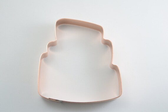 Whimsical Topsy Turvy Cake Cookie Cutter - Handcrafted by The Fussy Pup