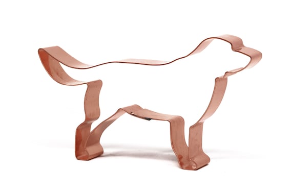 No. 1 Deutscher Watchtelhund Copper Dog Breed Cookie Cutter 4.75 X 2.75 inches - Handcrafted by The Fussy Pup