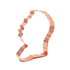 Theodore Roosevelt  ~ Copper President Cookie Cutter - Handcrafted by The Fussy Pup