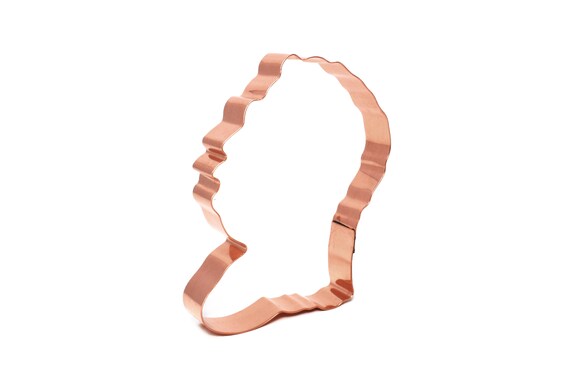 Theodore Roosevelt  ~ Copper President Cookie Cutter - Handcrafted by The Fussy Pup