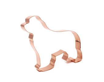 Newfoundland ~ Copper Dog Breed Cookie Cutter - Handcrafted by The Fussy Pup