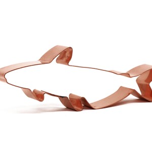 Blue Catfish Copper Fish Cookie Cutter - Handcrafted by The Fussy Pup