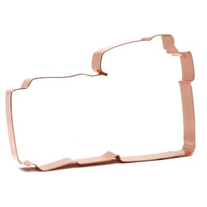 SLR Camera Copper Cookie Cutter - Handcrafted by The Fussy Pup