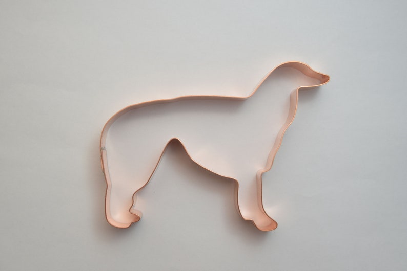 Borzoi Dog Breed Cookie Cutter Handcrafted by The Fussy Pup