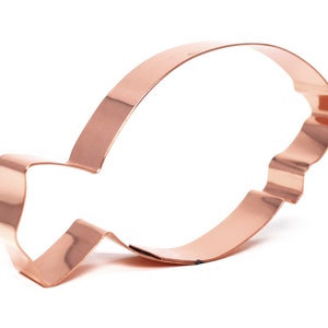 Flounder Fish Copper Cookie Cutter - Handcrafted by The Fussy Pup