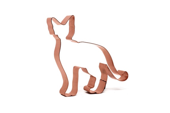 Devon Rex Cat Breed Cookie Cutter - Handcrafted by The Fussy Pup