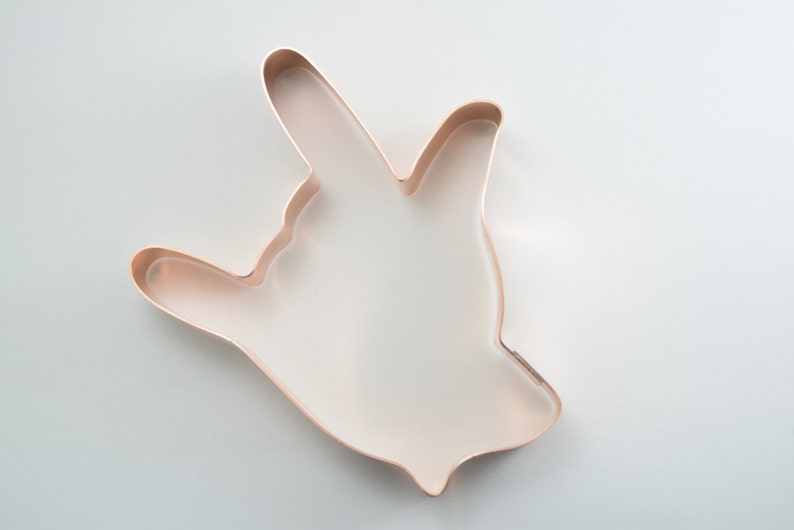 I Love You American Sign Language Hand Cookie Cutter Handcrafted by The Fussy Pup image 3