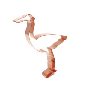 Great Blue Heron ~ Copper Bird Cookie Cutter - Handcrafted by The Fussy Pup