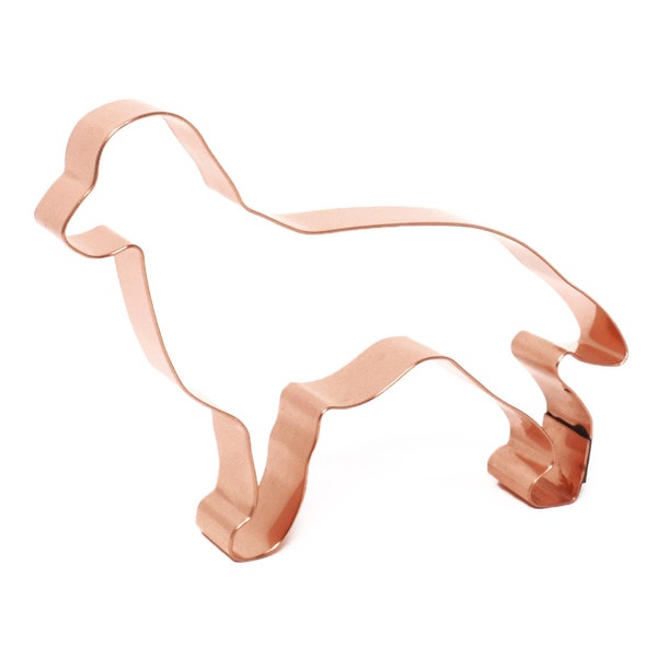 Golden Retriever Dog Face Cookie Cutter – Detailed Friendly Breed Design By AJT