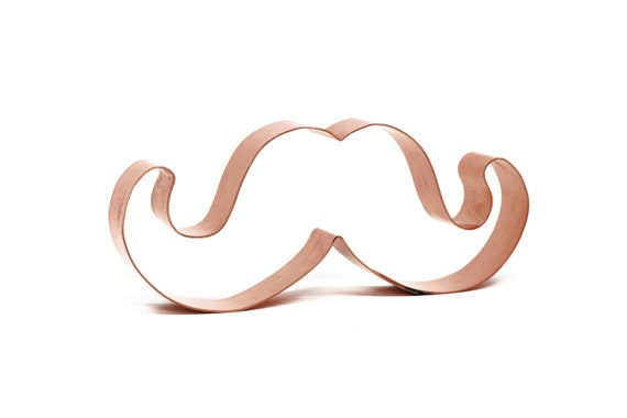 Handlebar Mustache Cookie Cutter - Handcrafted by The Fussy Pup