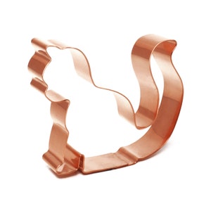 Sitting Cat Cookie Cutter – 3 Inch Copper Cat Cookie Cutter for Baking Pet Treats or Cat Lover Gift – Made in USA