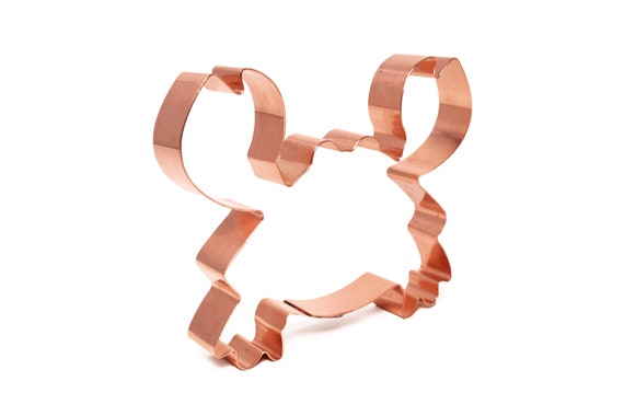 Large Cute Crab Copper Cookie Cutter - Handcrafted by The Fussy Pup