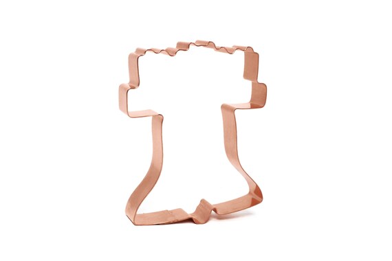 Liberty Bell ~ Copper Patriotic Cookie Cutter - Handcrafted by The Fussy Pup