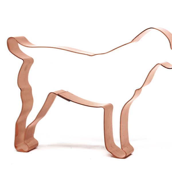 No. 1 Central Asian Shepherd Dog Copper Dog Breed Cookie Cutter 4.75 X 3.5 inches - Handcrafted by The Fussy Pup