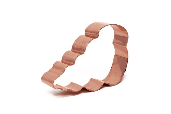 Little Ladder Horn Snail Shell ~ Copper Cookie Cutter - Handcrafted by The Fussy Pup