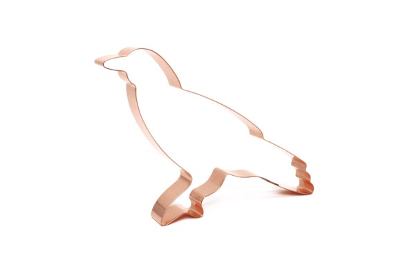 Large Crow Bird Cookie Cutter - Handcrafted by The Fussy Pup