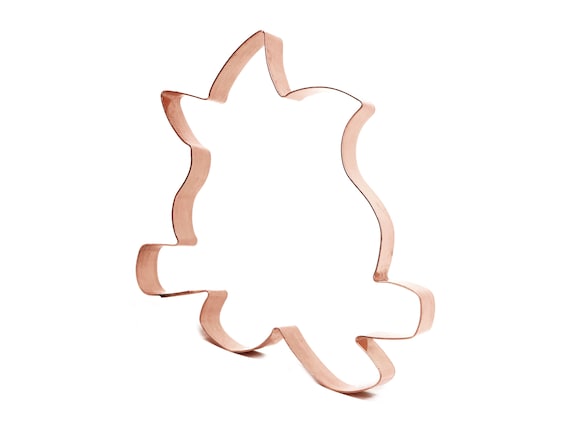 Chunky Campfire Cookie Cutter 4.25 x 5 inches, Handcrafted Copper by The Fussy Pup