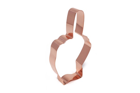 Flipping The Bird -  Giving The Middle Finger - Copper Hand Cookie Cutter - Handcrafted by The Fussy Pup