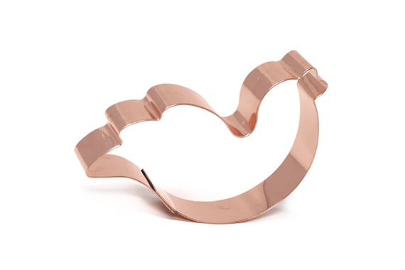 Retro Simple Bird Cookie Cutter - Handcrafted by The Fussy Pup