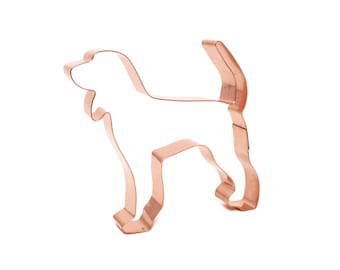 Black and Tan Coonhound Dog Breed Cookie Cutter - Handcrafted by The Fussy Pup