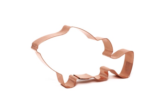 Clownfish ~ Copper Fish Cookie Cutter - Handcrafted by The Fussy Pup