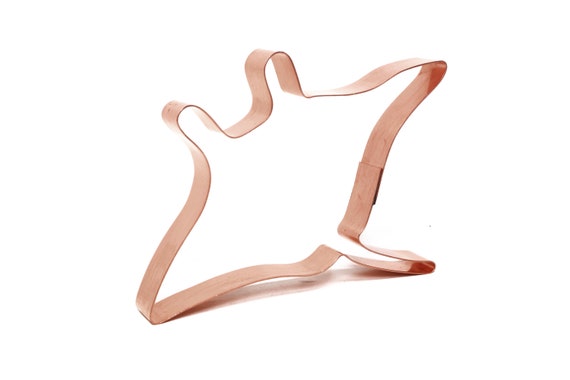 Manta Ray Copper Cookie Cutter - Handcrafted by The Fussy Pup