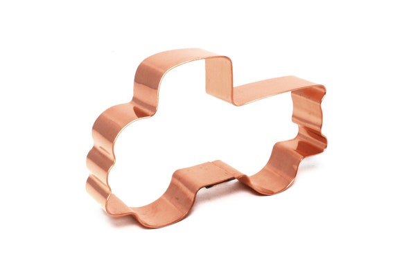 Tiny Grandpa's Old Farm Pickup Truck ~ Copper Cookie Cutter ~ Handcrafted by The Fussy Pup