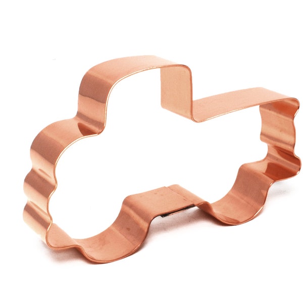 Tiny Grandpa's Old Farm Pickup Truck ~ Copper Cookie Cutter ~ Handcrafted by The Fussy Pup