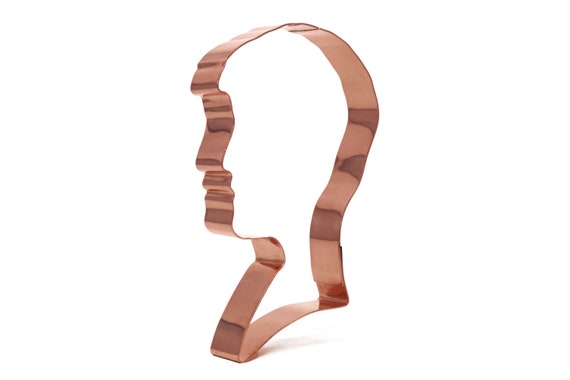 Boy Silhouette Copper Cookie Cutter ~ Handcrafted by The Fussy Pup