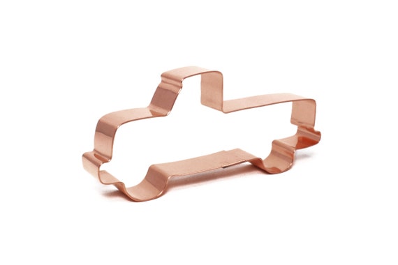 Small Slammed Lowrider Pickup Truck ~ Copper Cookie Cutter ~ Hand Crafted by The Fussy Pup