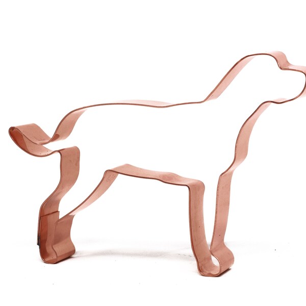 No. 1 Braque du Bourbonnais Copper Dog Breed Cookie Cutter 4.5 X 3.25 inches - Handcrafted by The Fussy Pup