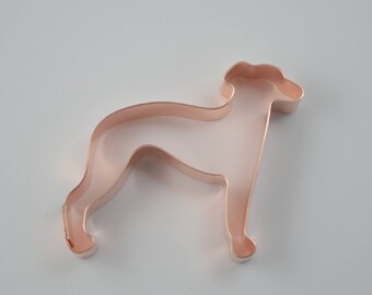 Small ~ Italian Greyhound Copper Dog Breed Cookie Cutter - Handcrafted by The Fussy Pup