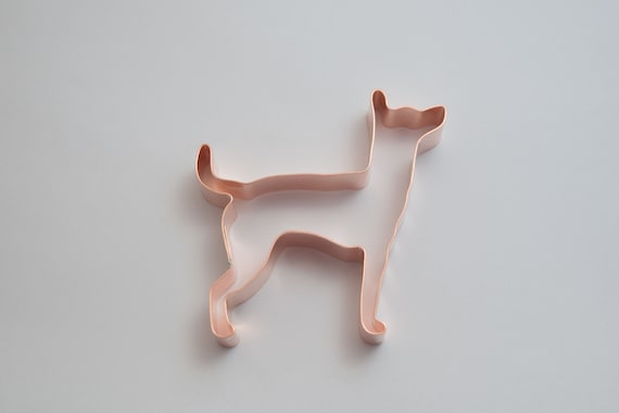 Small Xoloitzcuintli Dog Breed Cookie Cutter - Handcrafted by The Fussy Pup